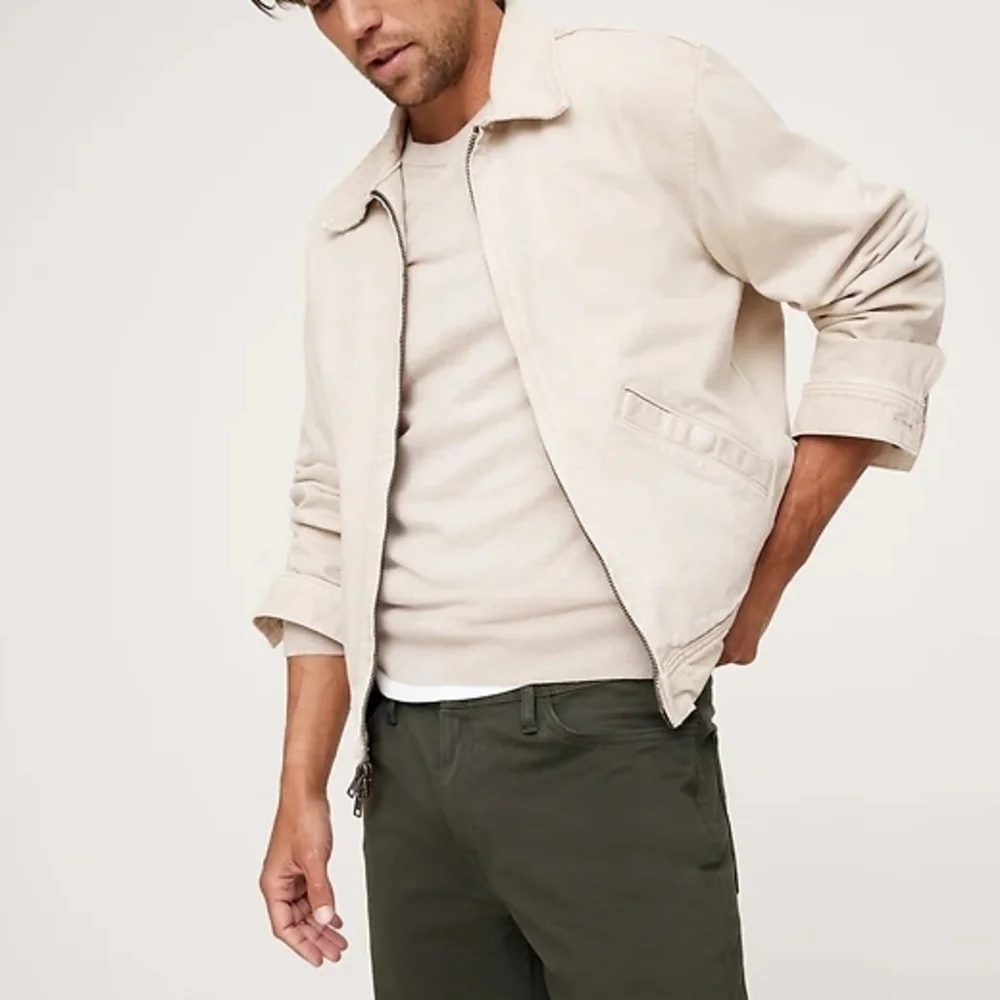 Banana Republic Dark Green Traveler Pant